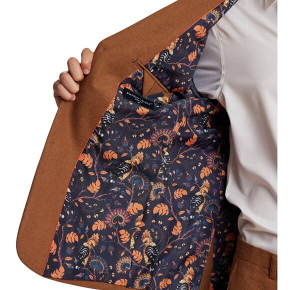 Paisley&Gray Field Slim Wool-Blend Military Jacket Men FULL suit 42R 34x32 pant - Picture 4 of 8